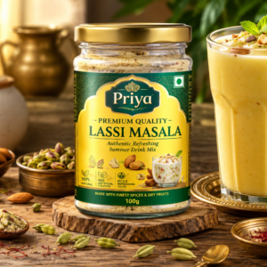 Premium Kesar Lassi Masala – Authentic Saffron Flavoured Lassi Mix | Rich Aroma & Refreshing Taste